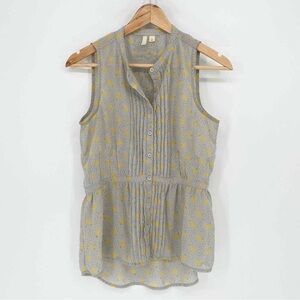 Frenchi Pear and Polka Dot Print Tank